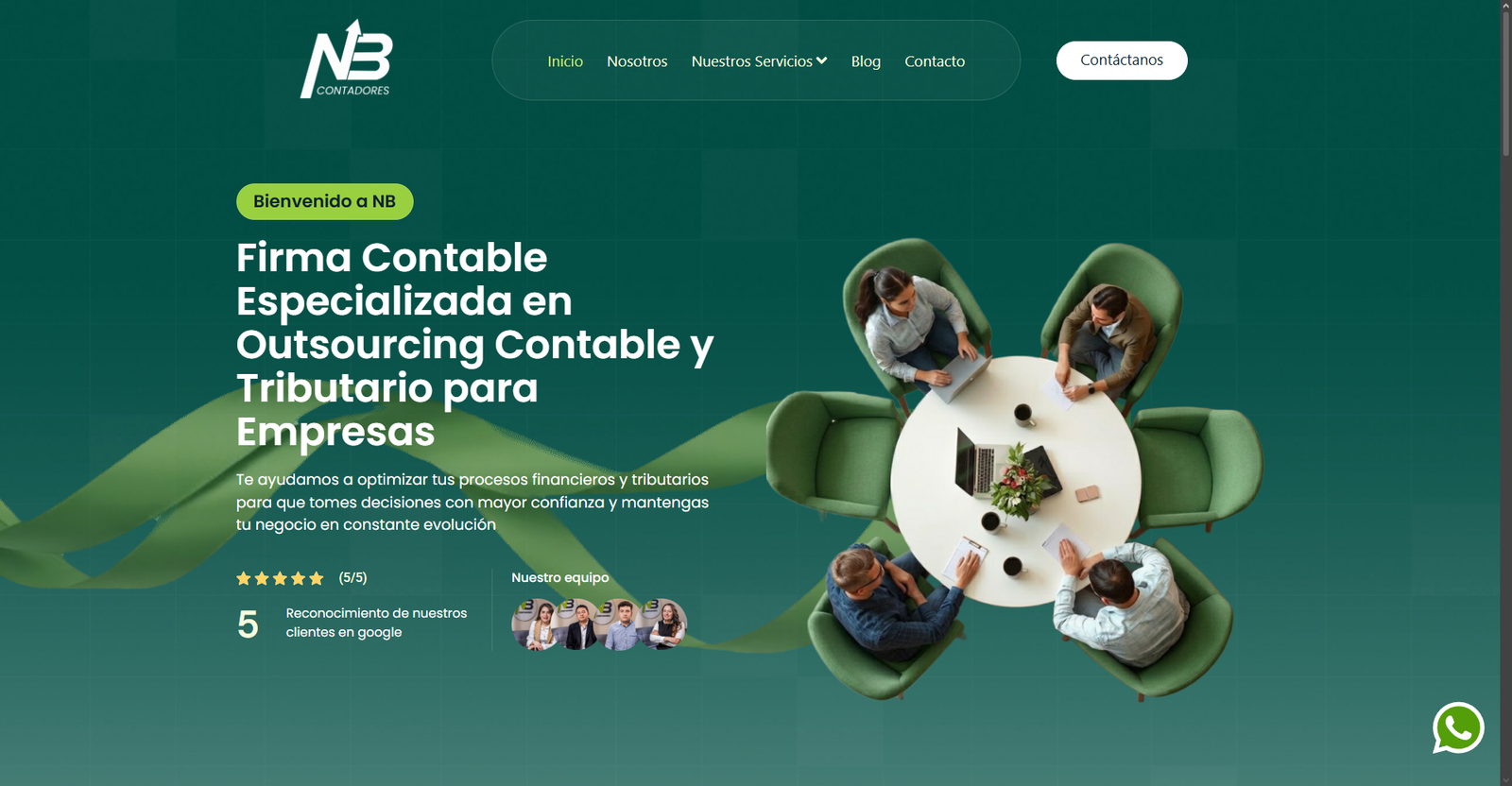 web NB contadores